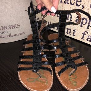 Sam Edelman Black gladiator sandals